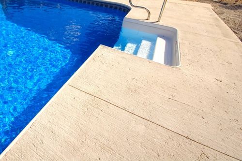 concrete pool surrounds Ipswich